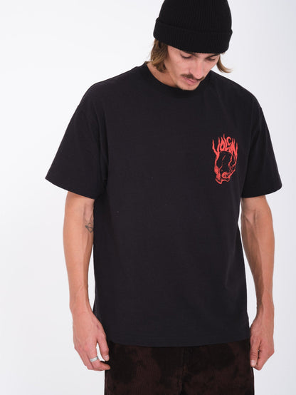 T-shirt Tomstone - BLACK