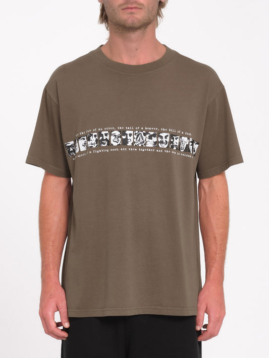 Skate Vitals Remy 2 T-shirt - DARK EARTH