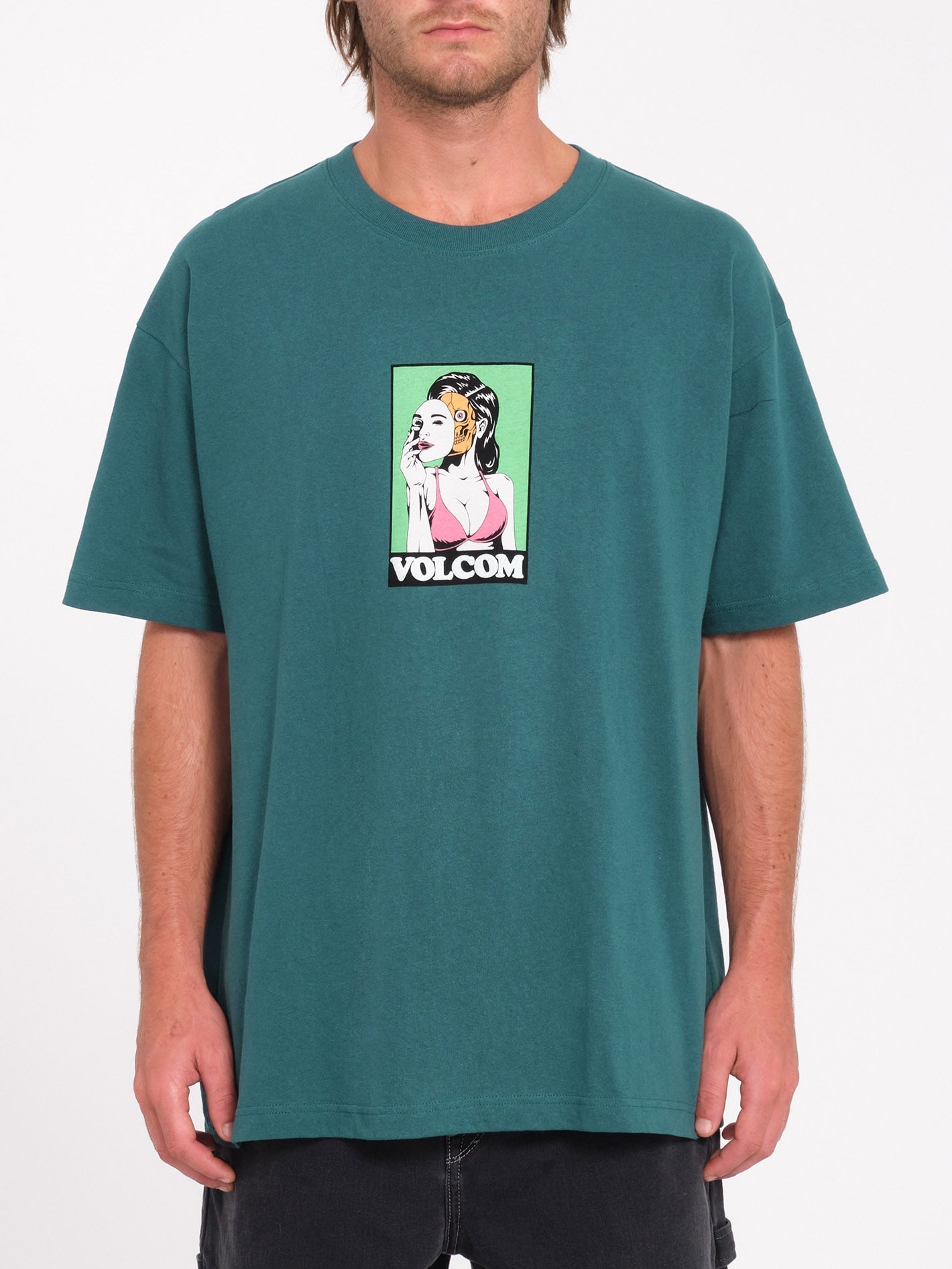 Underfaced T-Shirt - EVERGREEN
