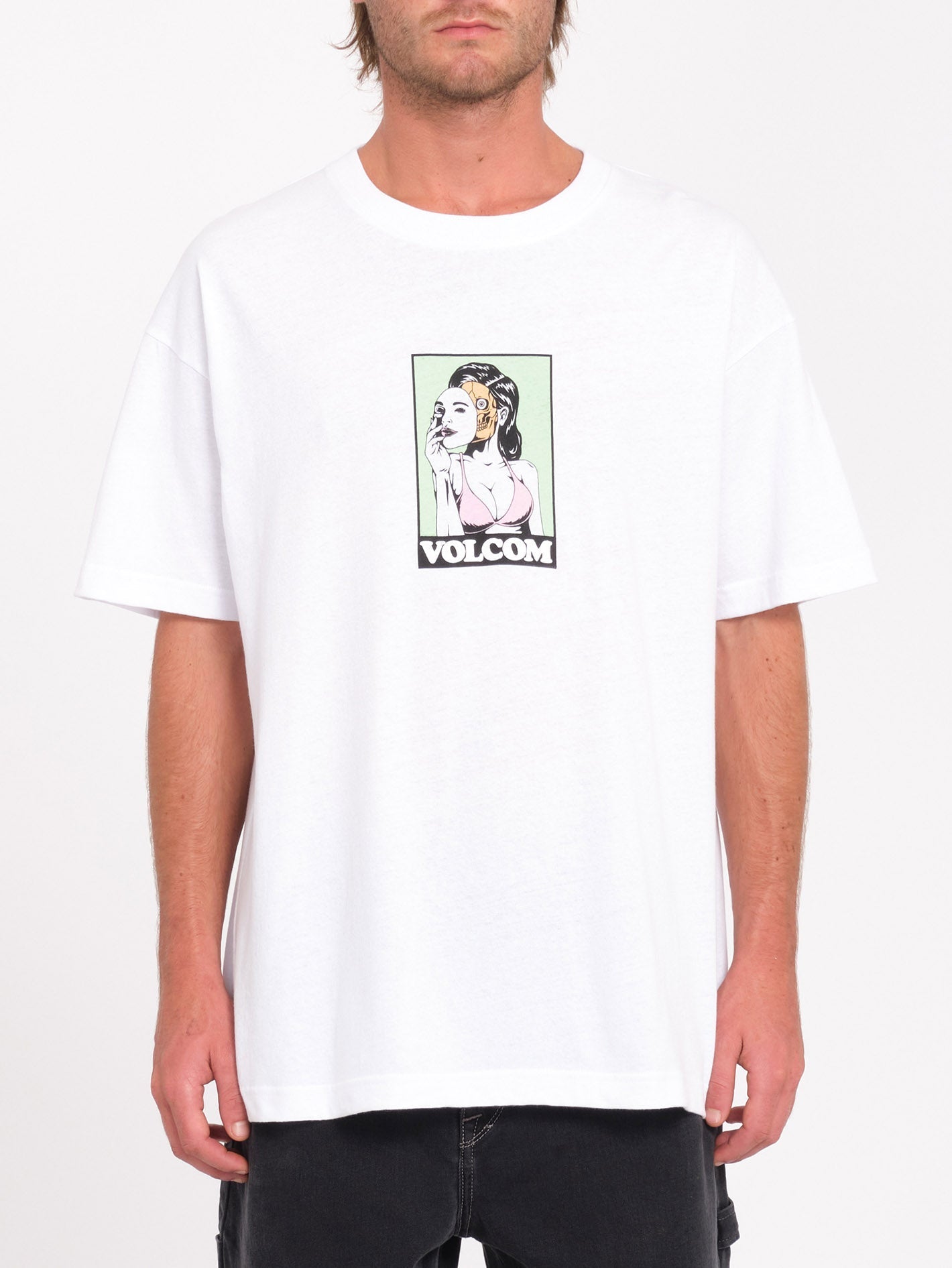 Underfaced T-Shirt - WEISS