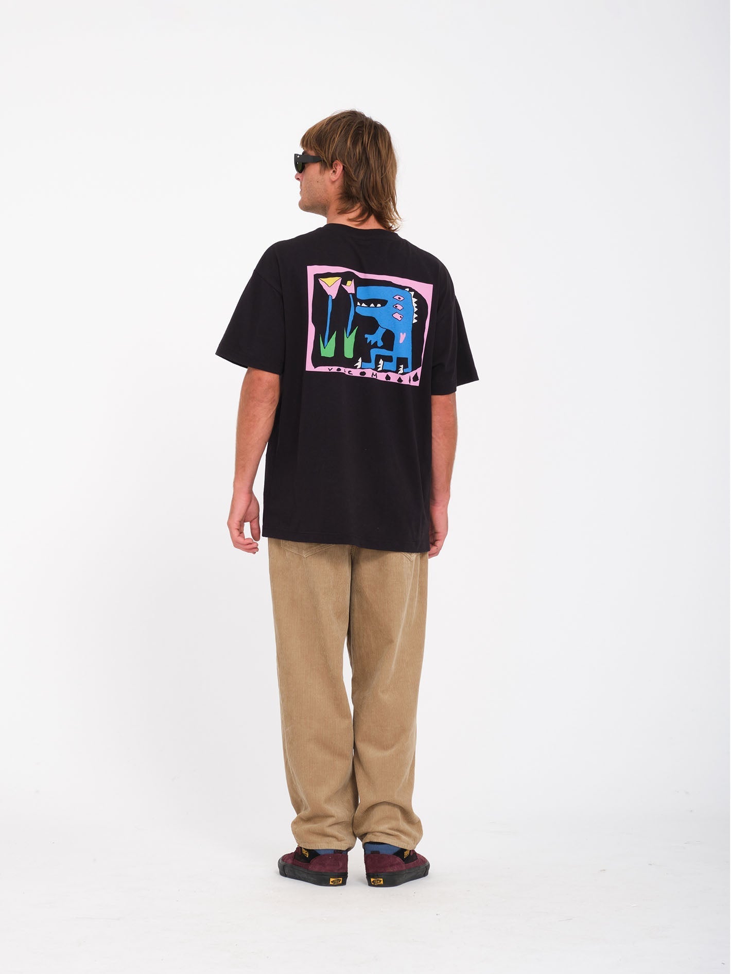 Arthur Dino T-shirt - BLACK