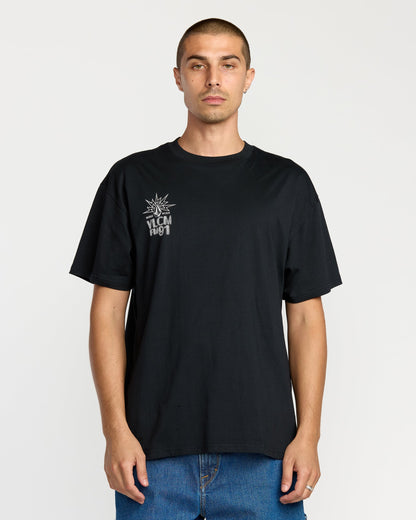 Tune In T-Shirt - Antik Schwarz