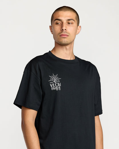Tune In T-Shirt - Antik Schwarz