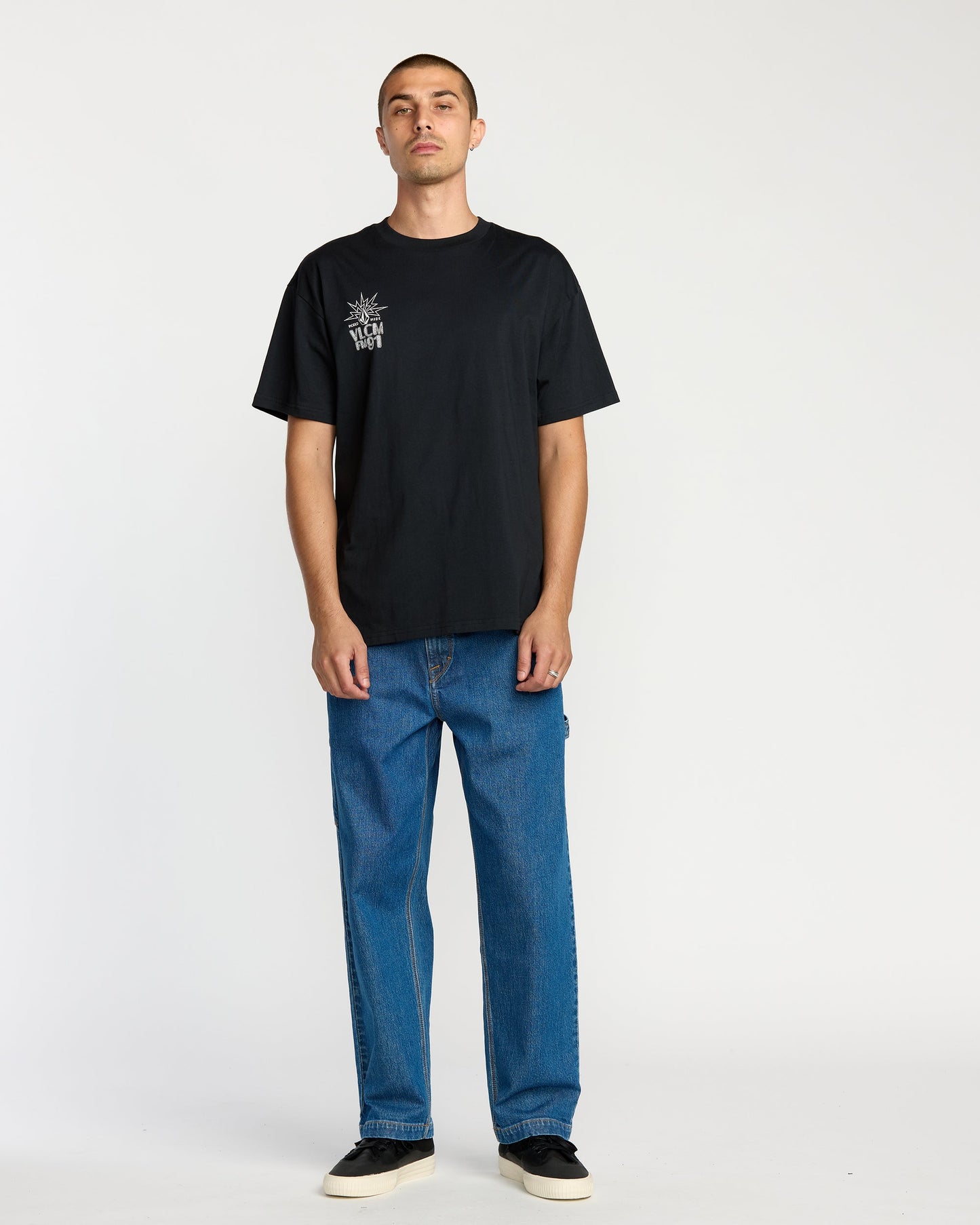 Tune In T-Shirt - Antik Schwarz