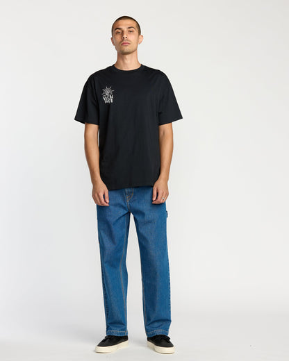 Tune In T-Shirt - Antik Schwarz