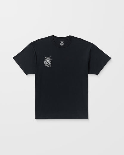 Tune In T-Shirt - Antik Schwarz