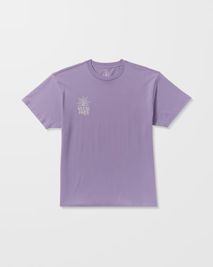T-Shirt Tune In - Purple Ash