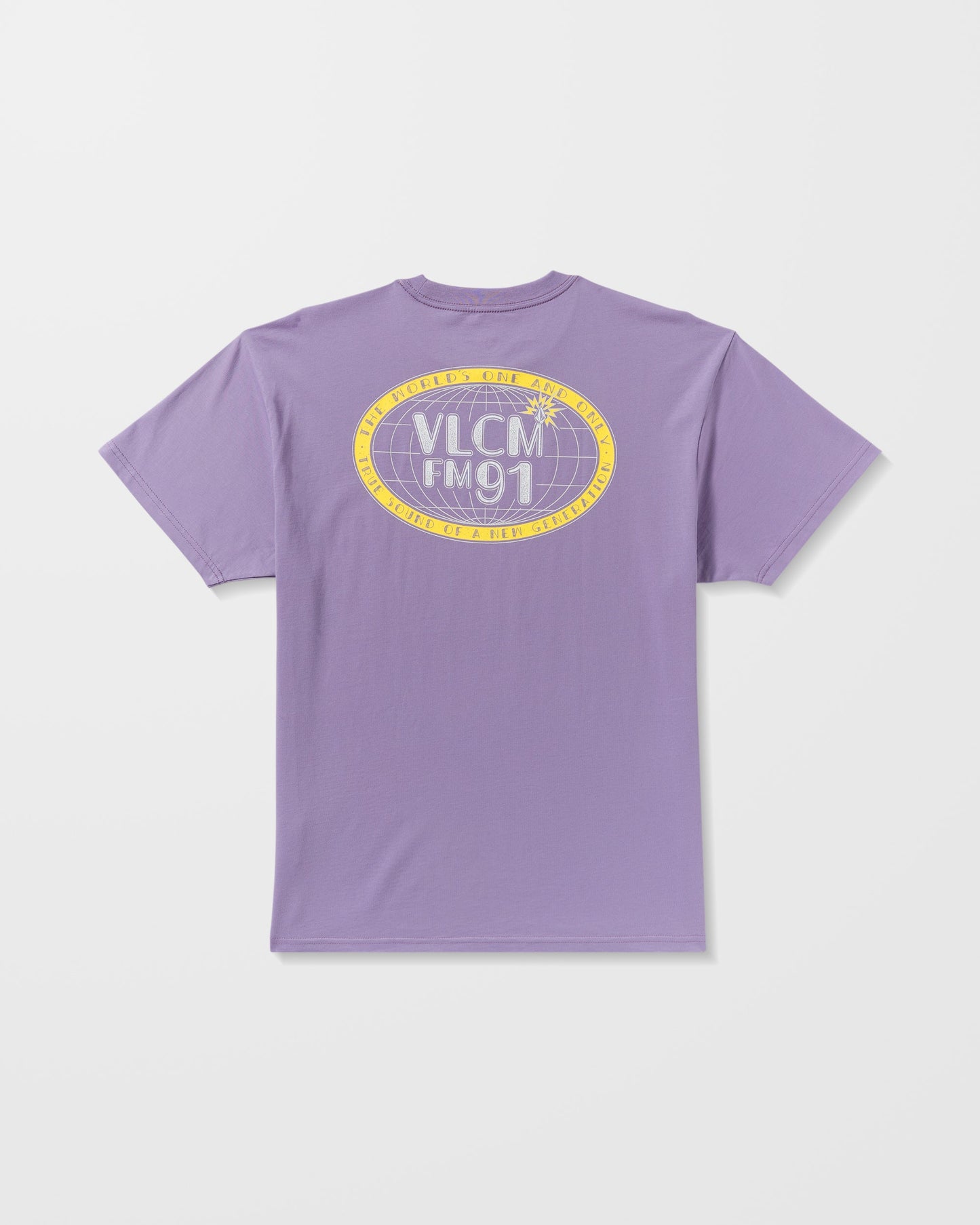 T-Shirt Tune In - Purple Ash