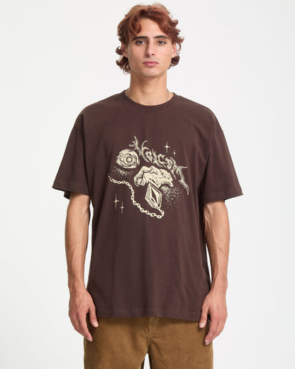 Death Traction T-Shirt - Cocoa