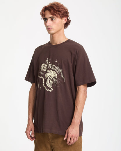 Death Traction T-Shirt - Cocoa