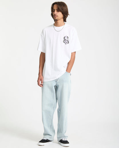 Snake Peace T-Shirt - White