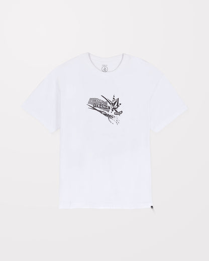 T-Shirt Kut N Rip - White