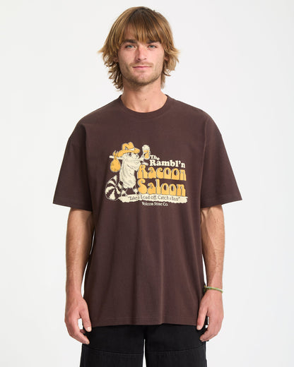 T-Shirt Racoon - Cacao