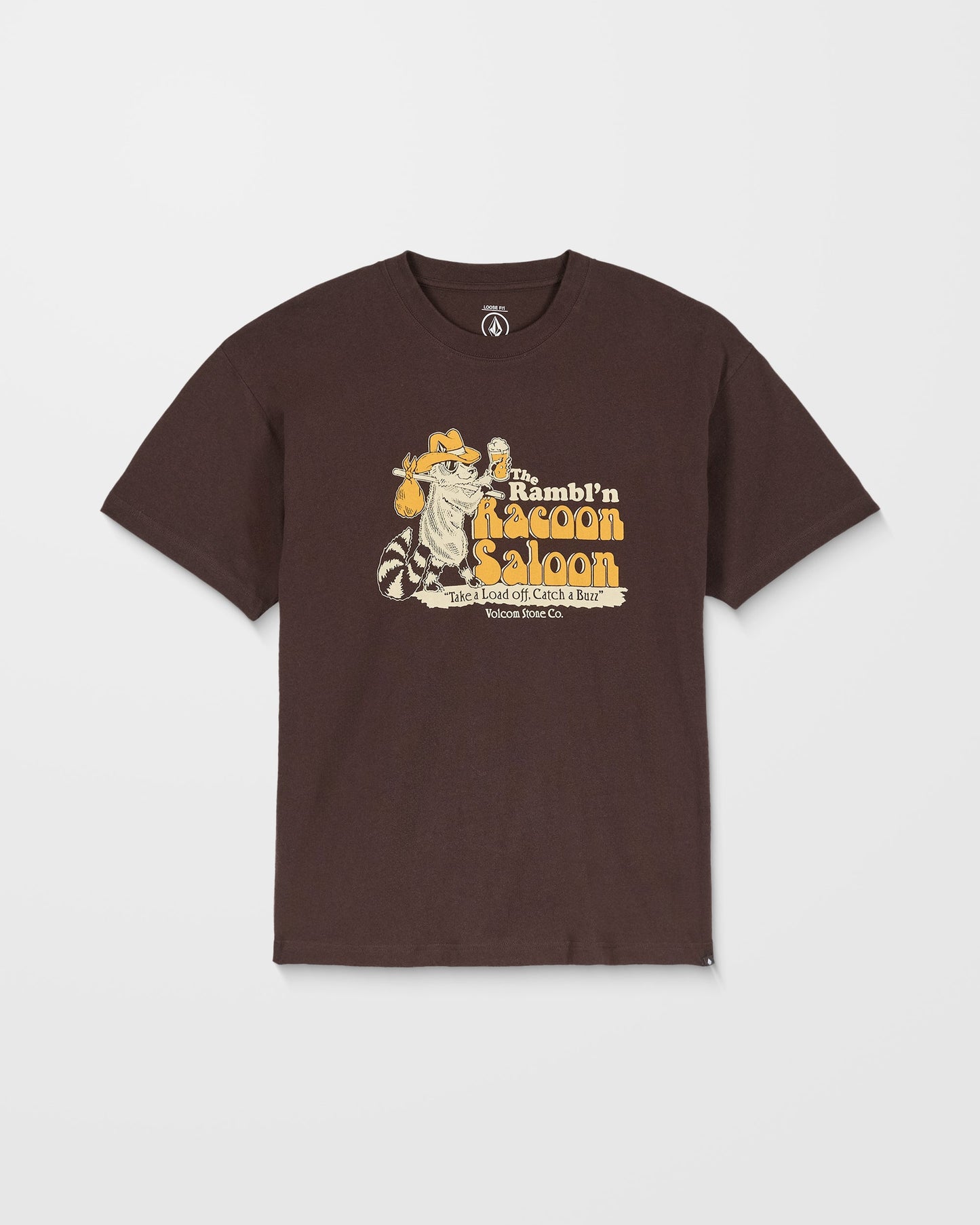 T-Shirt Racoon - Cacao