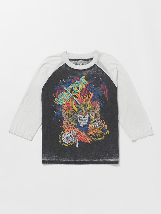 Collin P Skate Vitals Raglan-T-Shirt – SCHWARZ