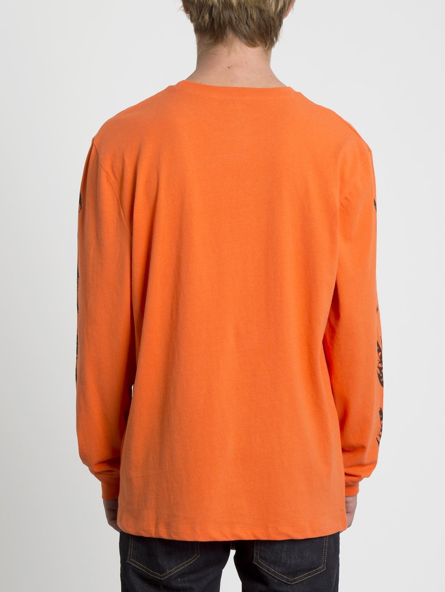 T-shirt Boxy Peace Grid - Tigerlily