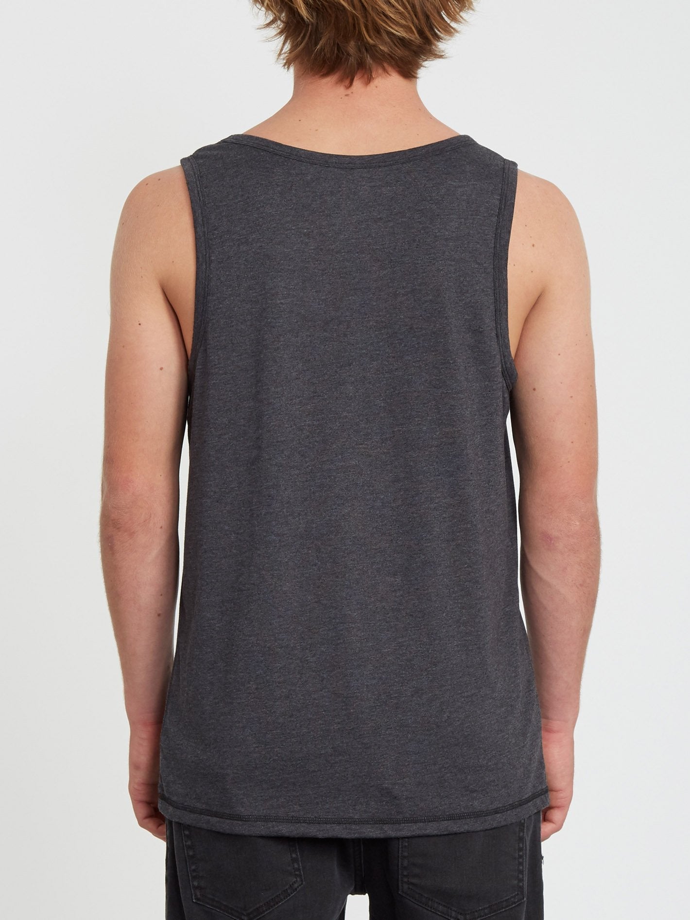 Vast Heather Tank Top - HEATHER BLACK