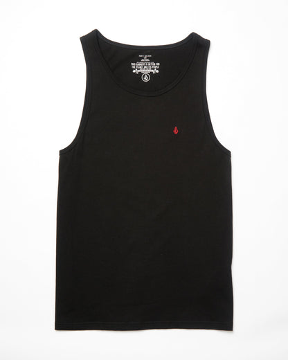 Stone Blanks Tanktop - SCHWARZ