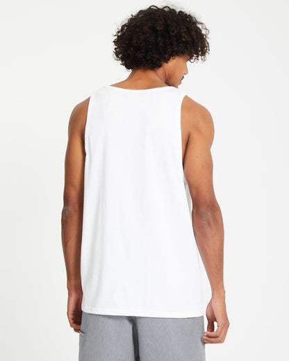 Stone Blanks Tank Top - WHITE