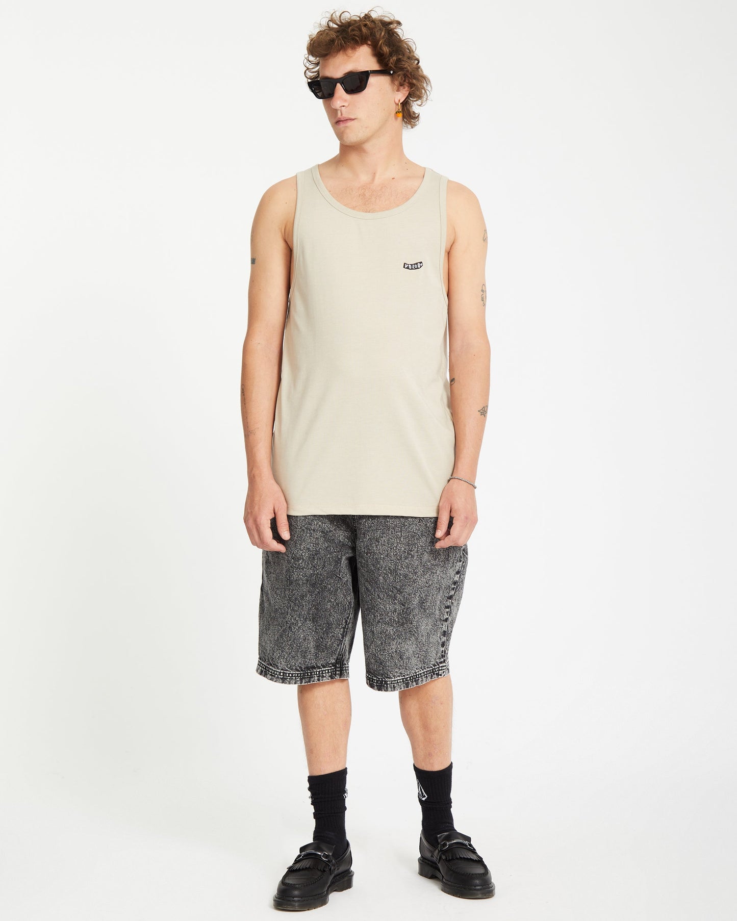 Pistol Stone Tanktop - Helles Khaki