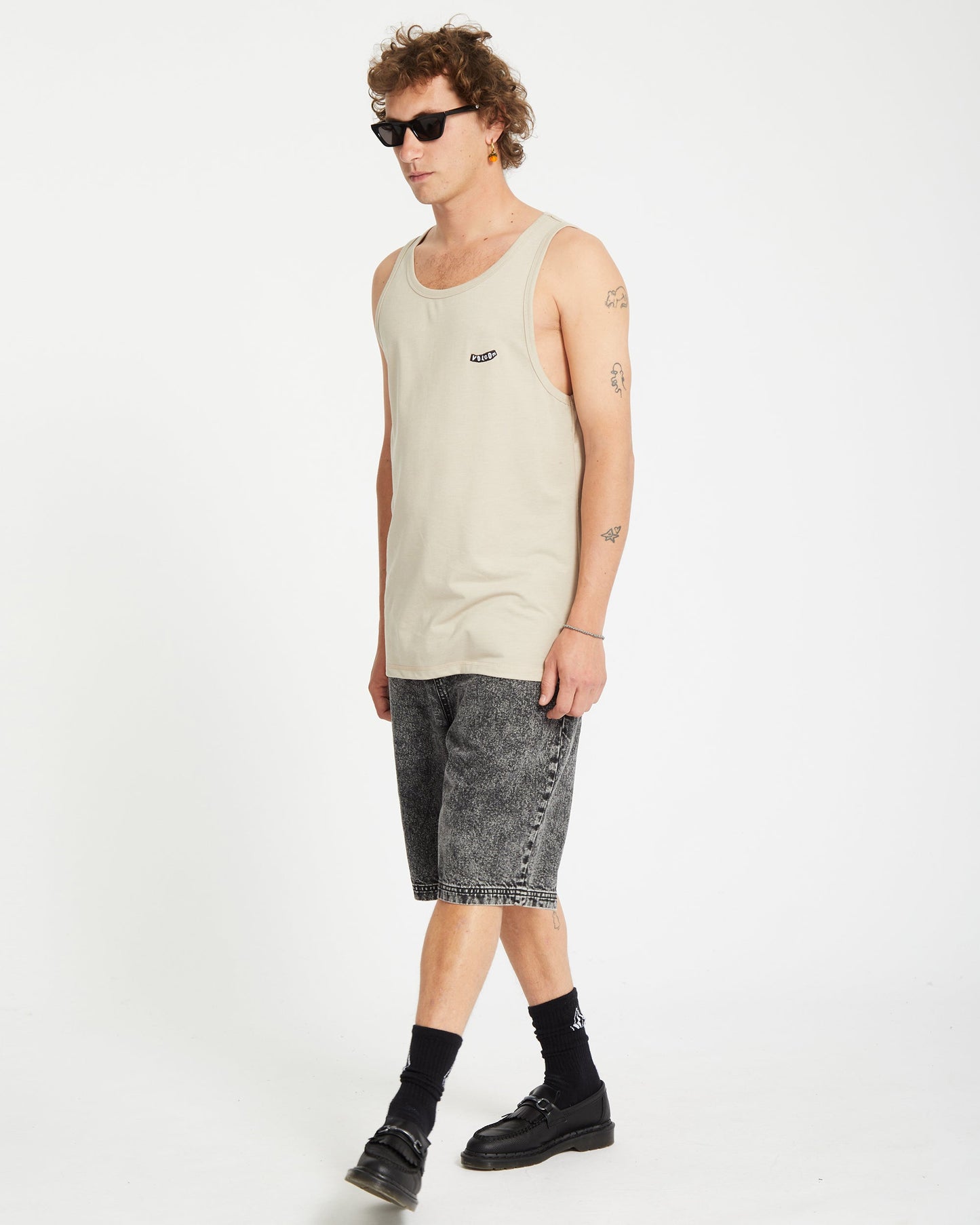 Pistol Stone Tanktop - Helles Khaki
