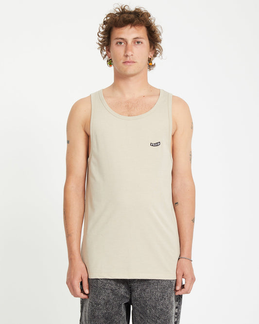 Pistol Stone Tank Top - Light Khaki
