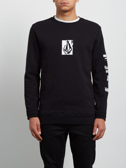 Supply Stone Crew Sweatshirt - Black