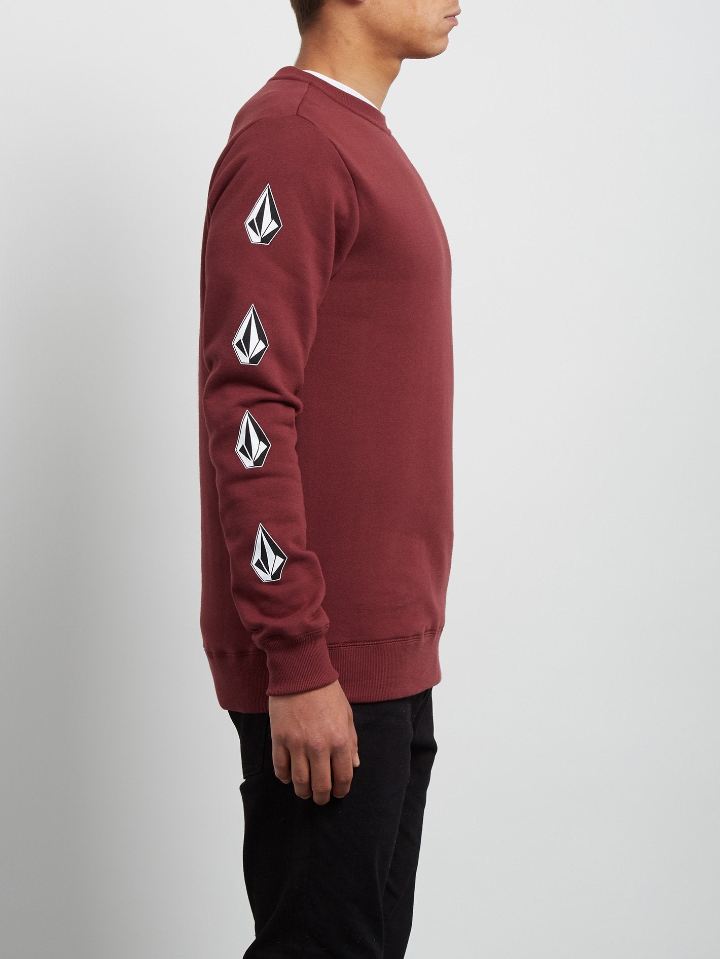 Sweatshirt Supply Stone Crew - Crimson