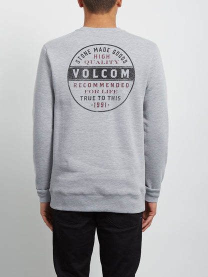 Sweatshirt Supply Stone Crew - Grey