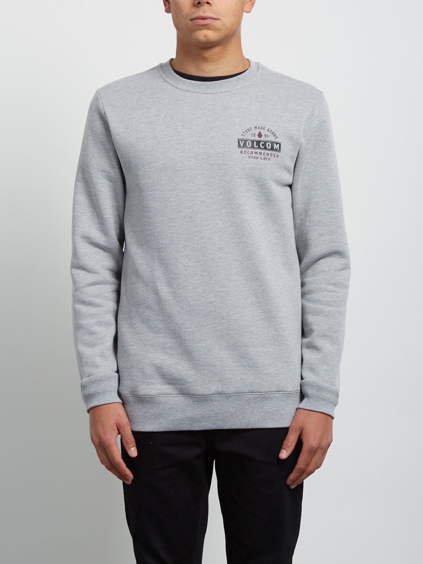 Sweatshirt Supply Stone Crew - Grey