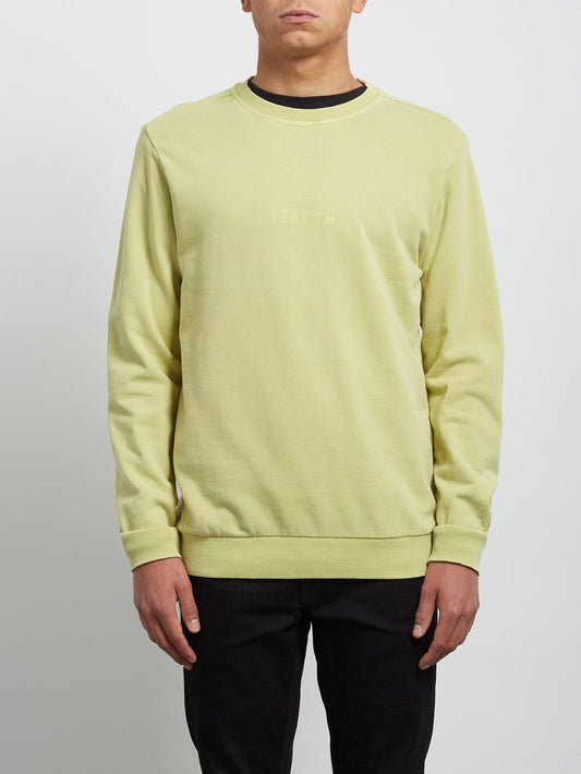Sweatshirt Case Crew - Shadow Lime