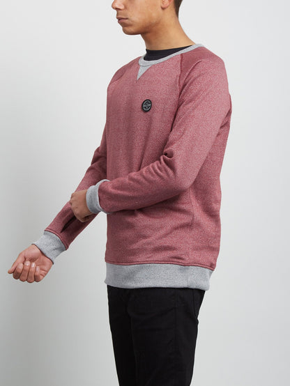 Homack Crew Sweatshirt - Crimson