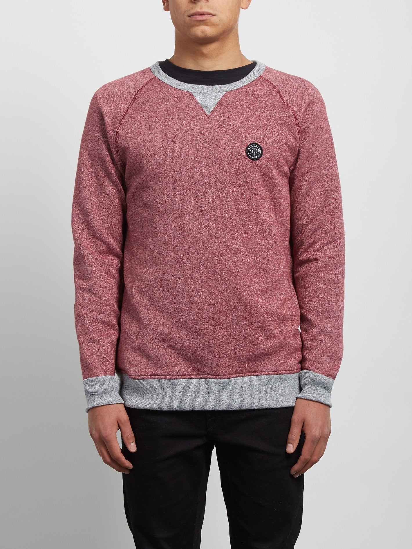 Homack Crew Sweatshirt - Crimson