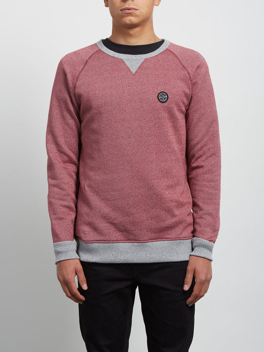 Sweatshirt Homack Crew - Crimson