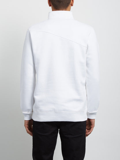 Sweatshirt Dixon Mock - White