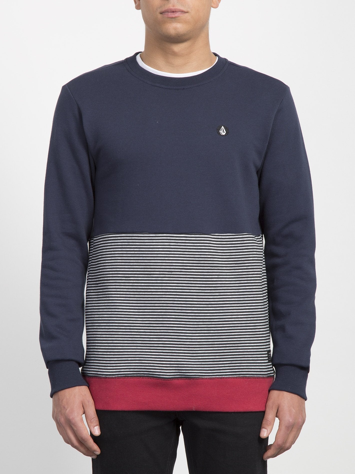 Threezy Crew Sweatshirt - Navy