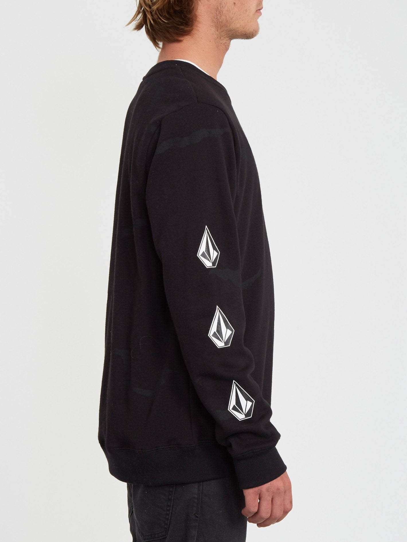 Sweat Deadly Stones Crew - BLACK COMBO