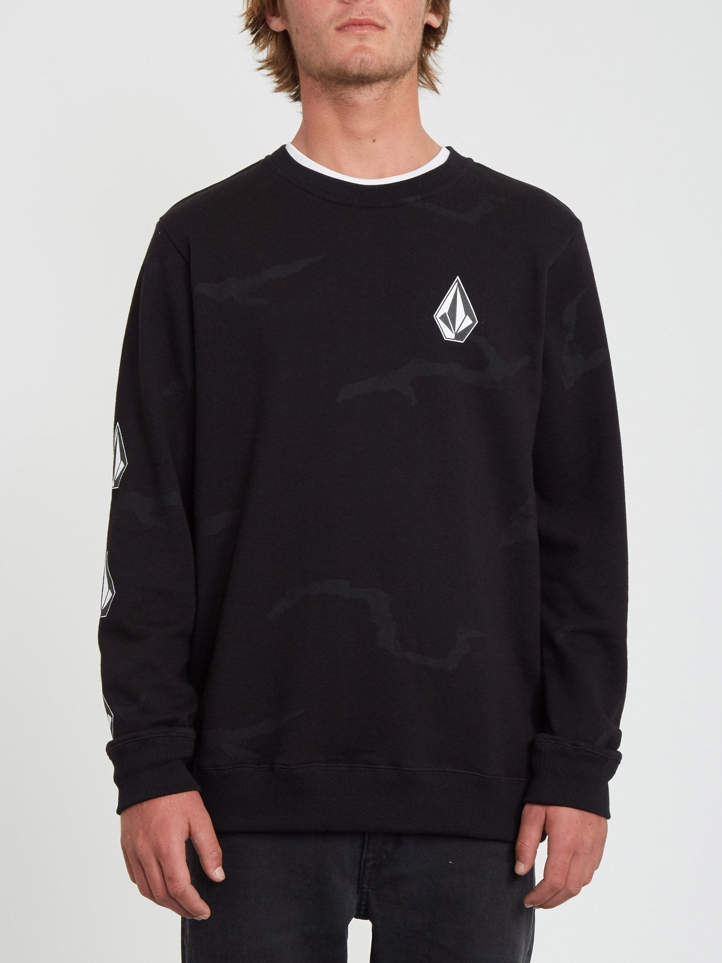Sweat Deadly Stones Crew - BLACK COMBO