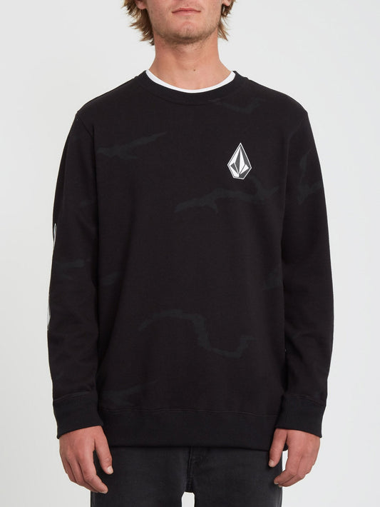 Deadly Stones Crew Sweatshirt - SCHWARZE KOMBI