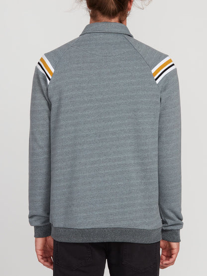 CJ Collins Vpolo Sweatshirt - COOLES BLAU