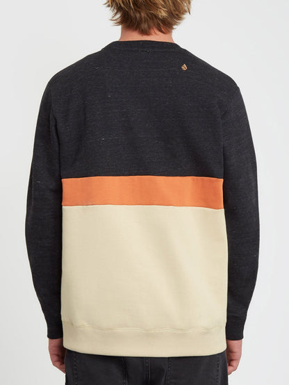 Single Stone Div Crew Sweatshirt - MANDEL
