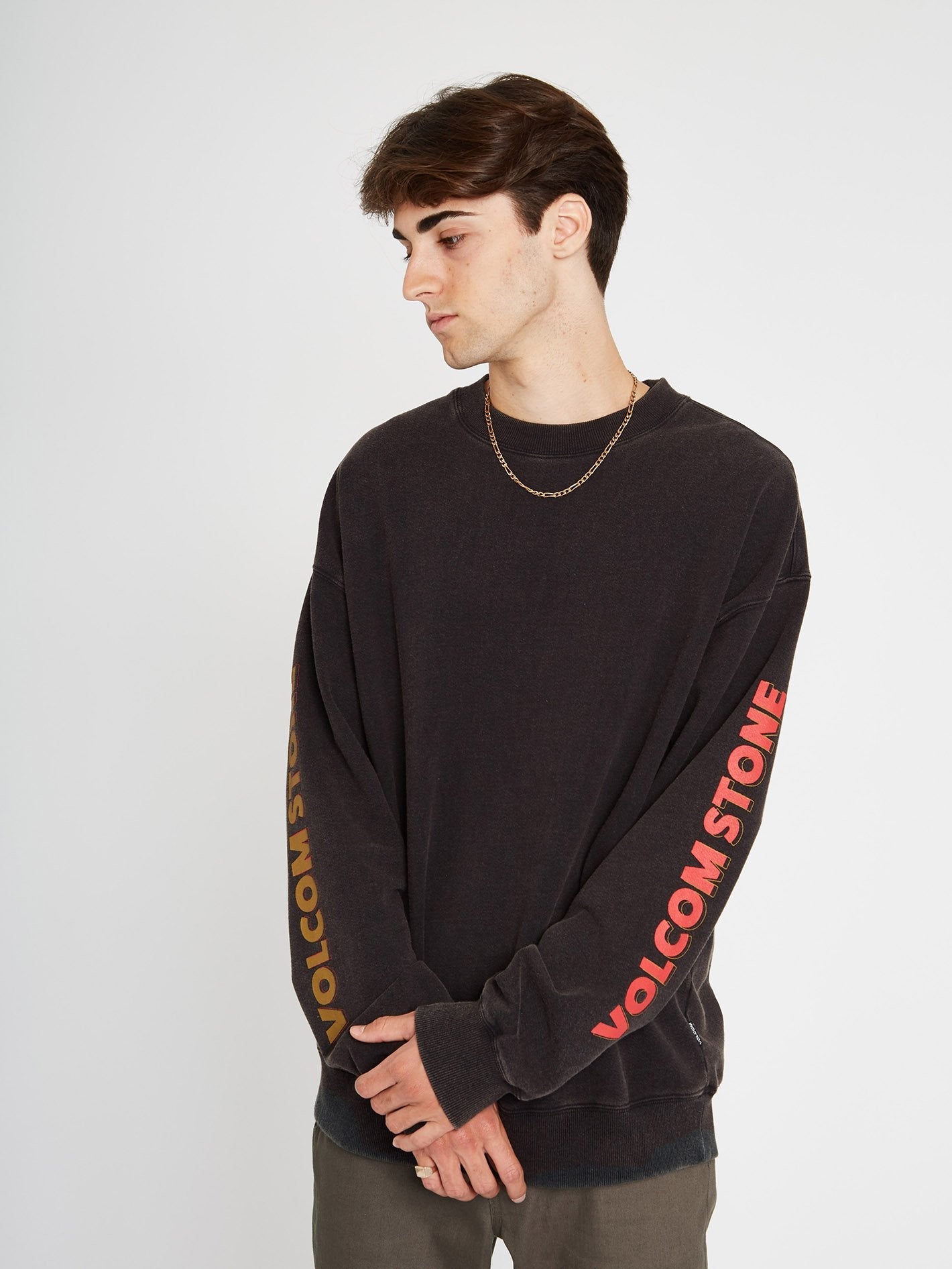 Harcid Wash Sweatshirt - Schwarz
