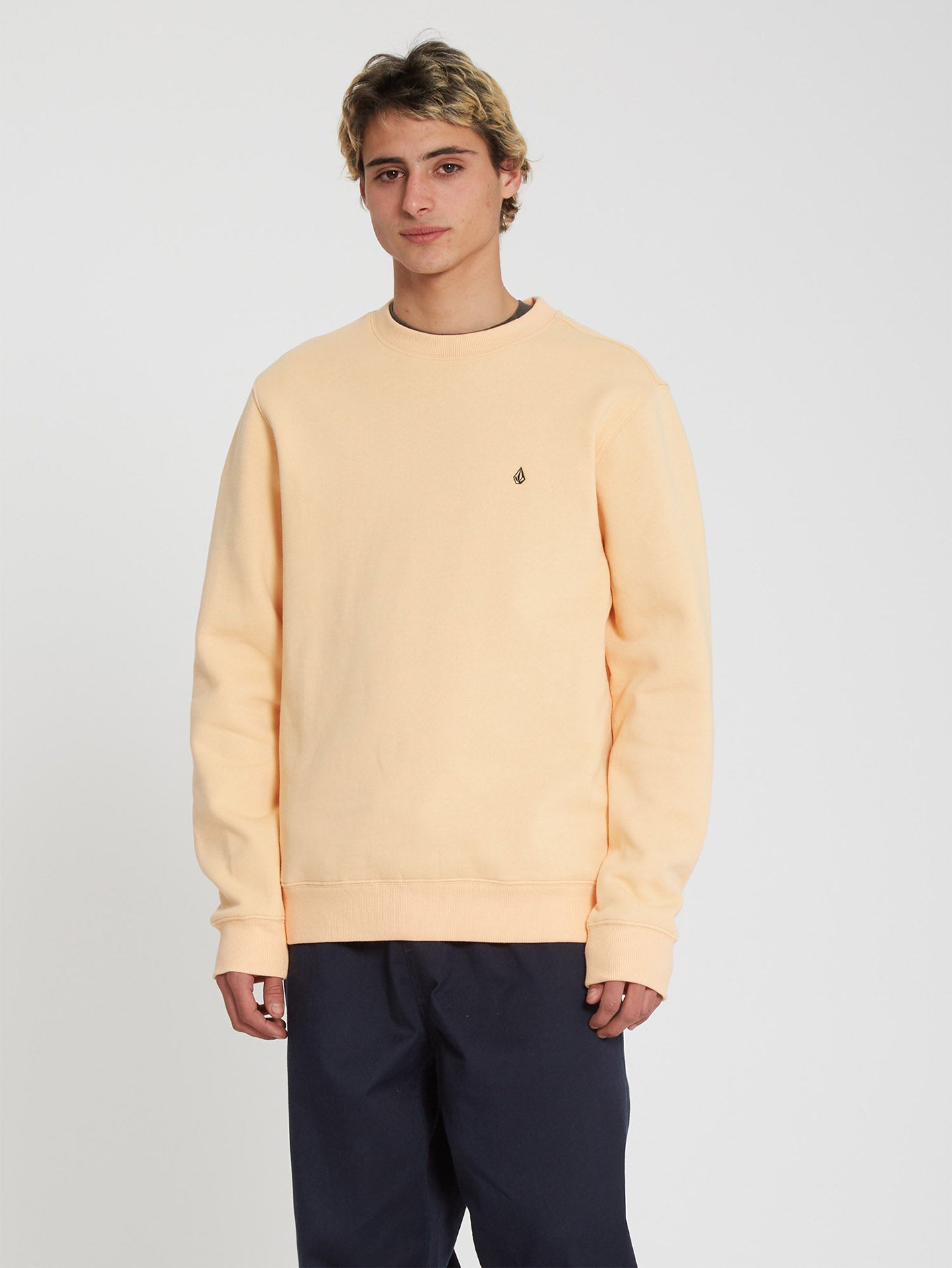 Single Stone Sweatshirt - CREAM BLUSH
