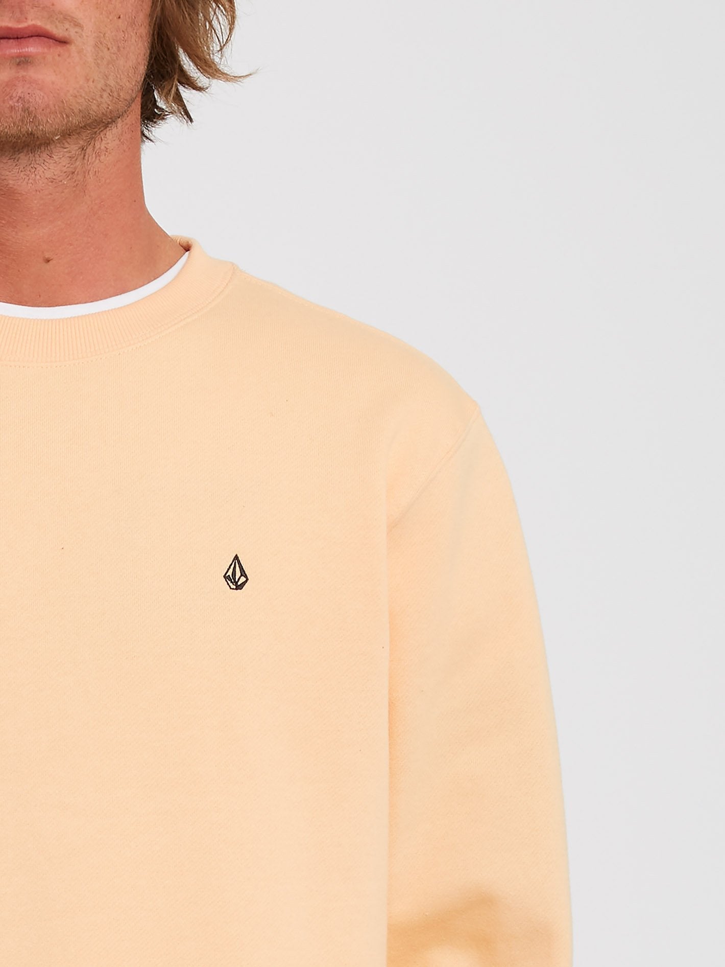 Single Stone Sweatshirt - CREAM BLUSH