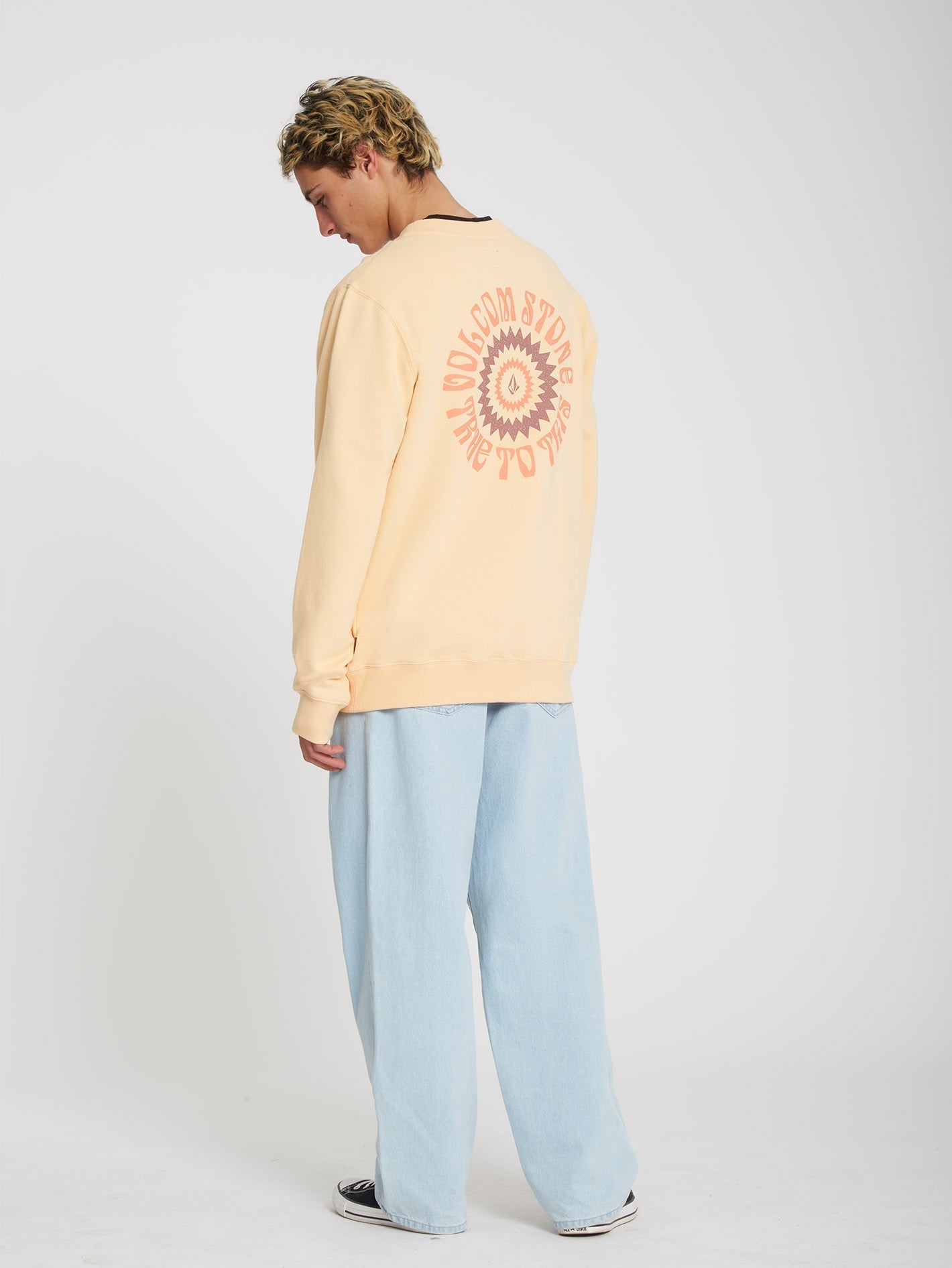 Shockwave Sweatshirt - CREME BLUSH