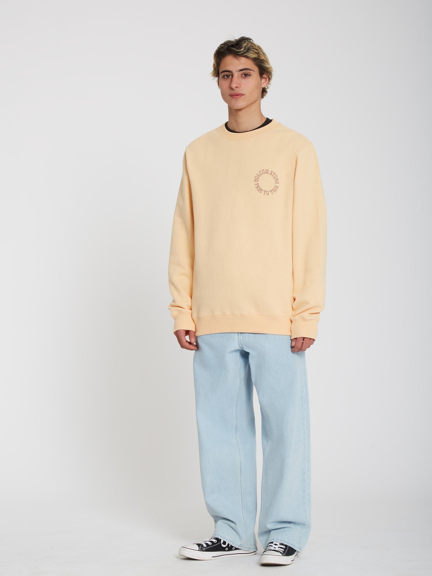 Shockwave Sweatshirt - CREME BLUSH