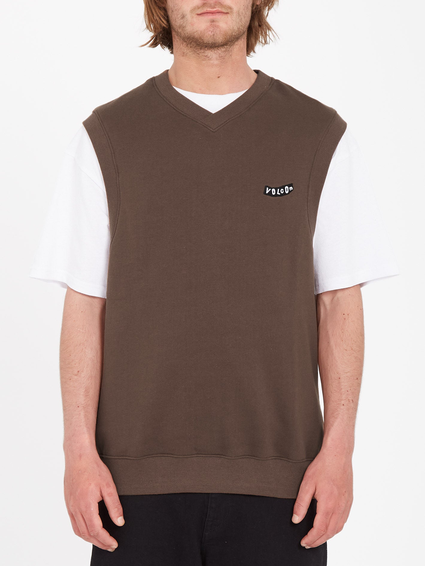 Ärmelloses Sweatshirt - BURRO BRAUN