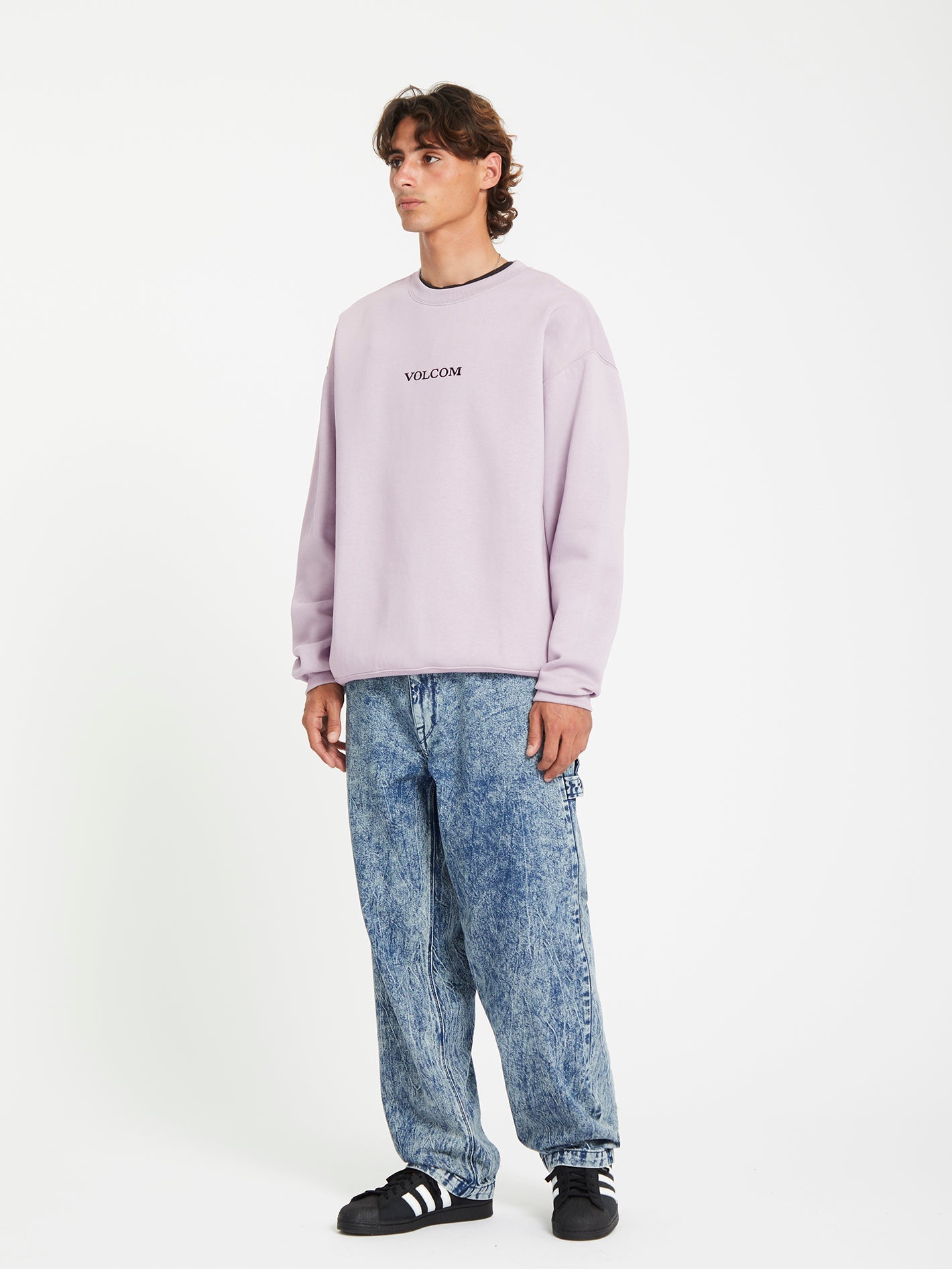 Volcom Stone Sweatshirt - HELLLILA