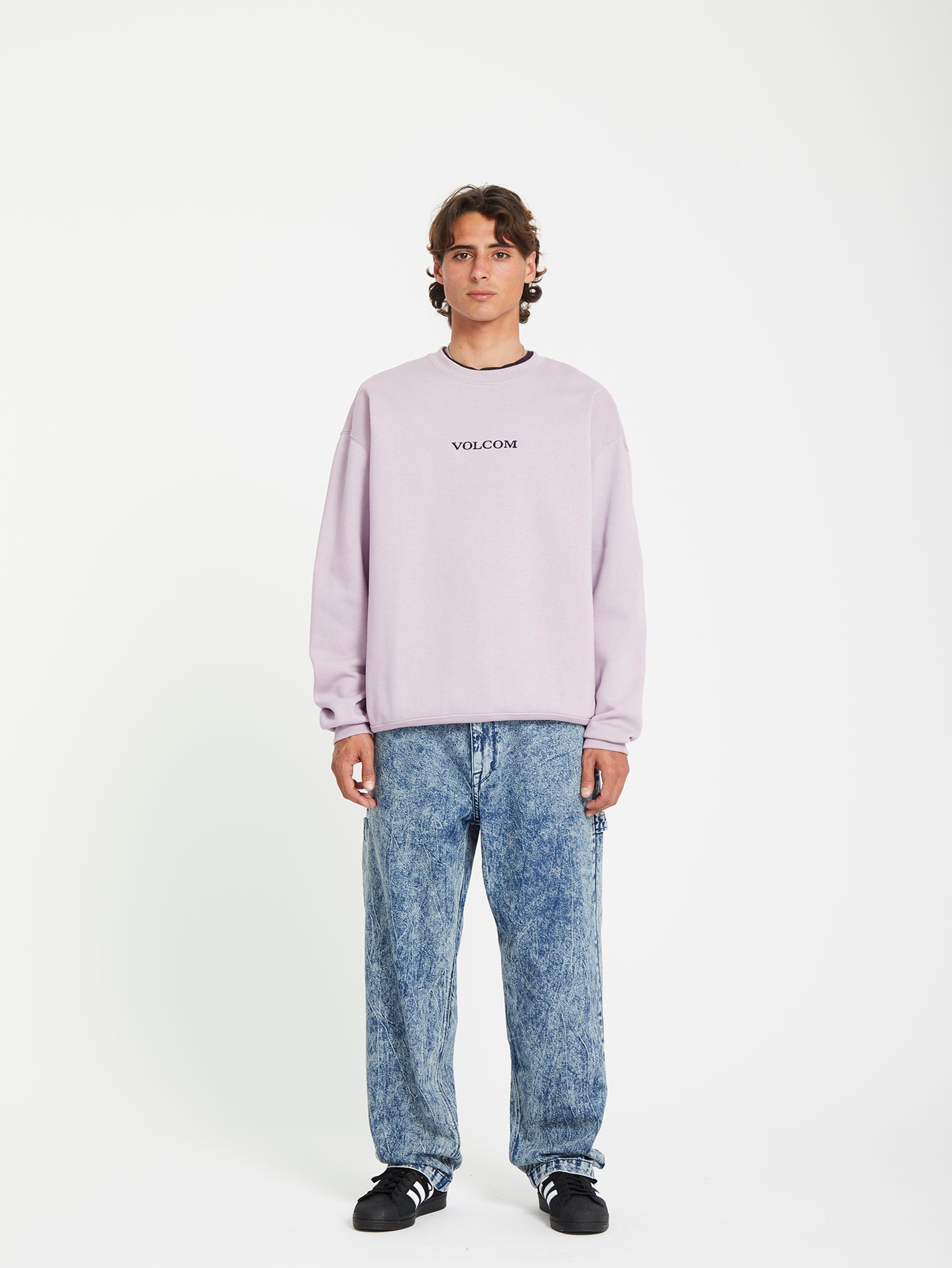 Volcom Stone Sweatshirt - HELLLILA