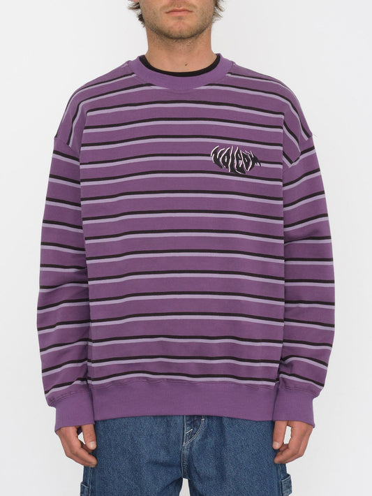 Rayeah Sweatshirt - DUNKELLILA